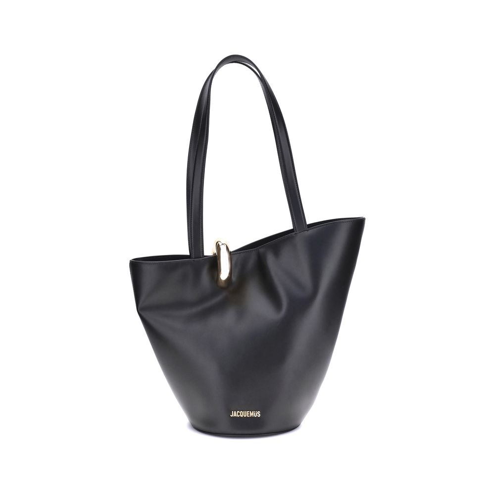 Black Calf Leather Bos Taurus Shoulder Bag