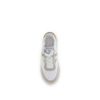 White Calf Leather Bos Taurus Athletic Sneakers