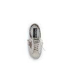 White Calf Leather Bos Taurus Low Top Sneakers