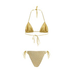 Gold Viscose Bikini