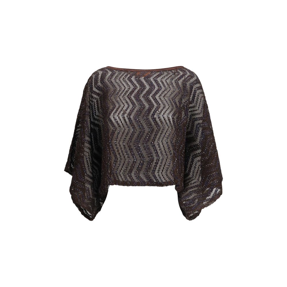 Brown Viscose Top
