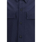 Blue Cotton Coat