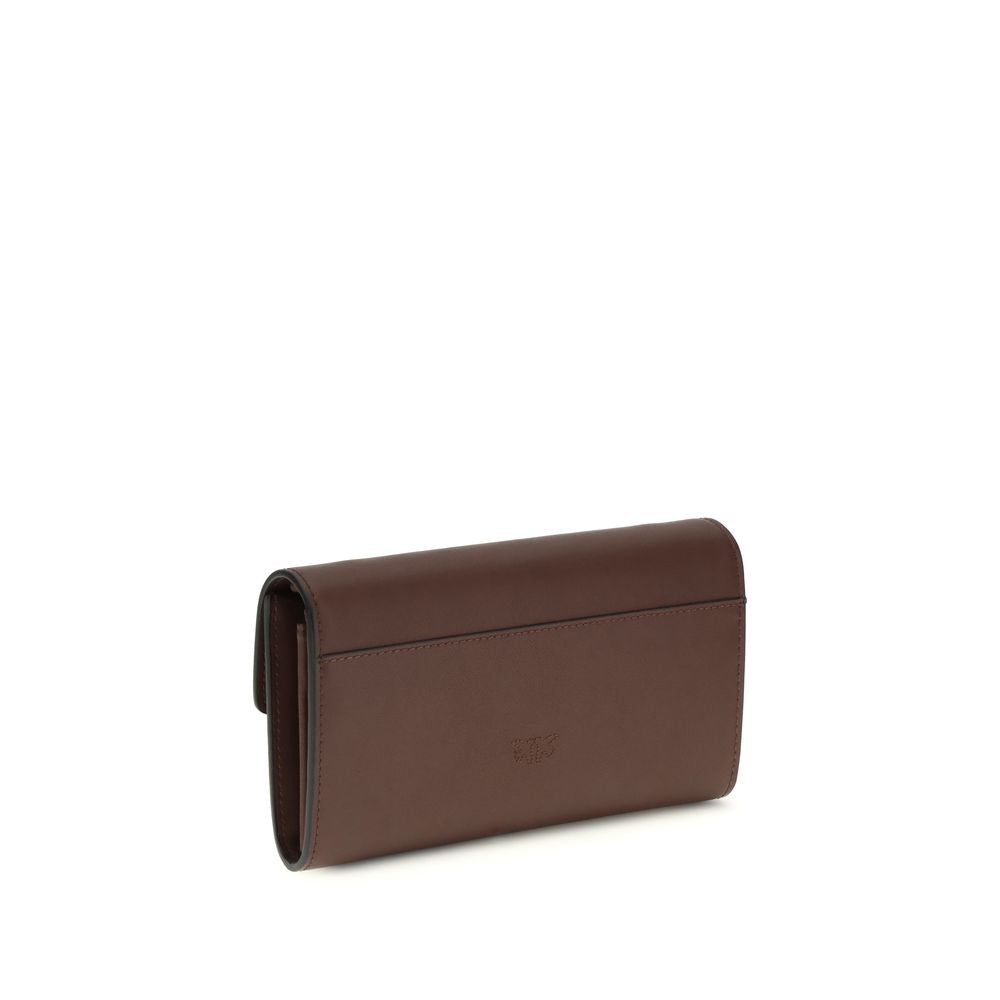 Brown Calf Leather Bos Taurus Wallet