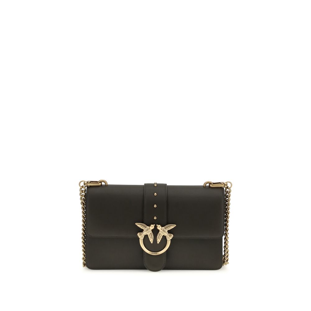 Bicolor Calf Leather Bos Taurus Shoulder Bag