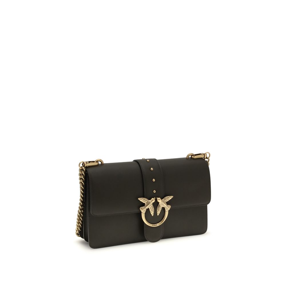 Bicolor Calf Leather Bos Taurus Shoulder Bag