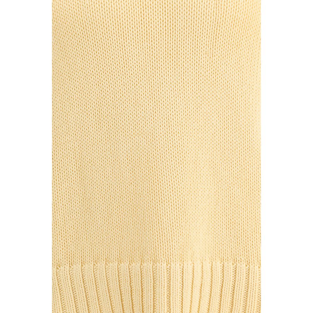 Beige Cotton Sweatshirt