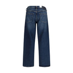 Blue Cotton Relaxed Fit Jeans