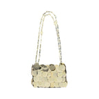 Gold Metal Shoulder Bag
