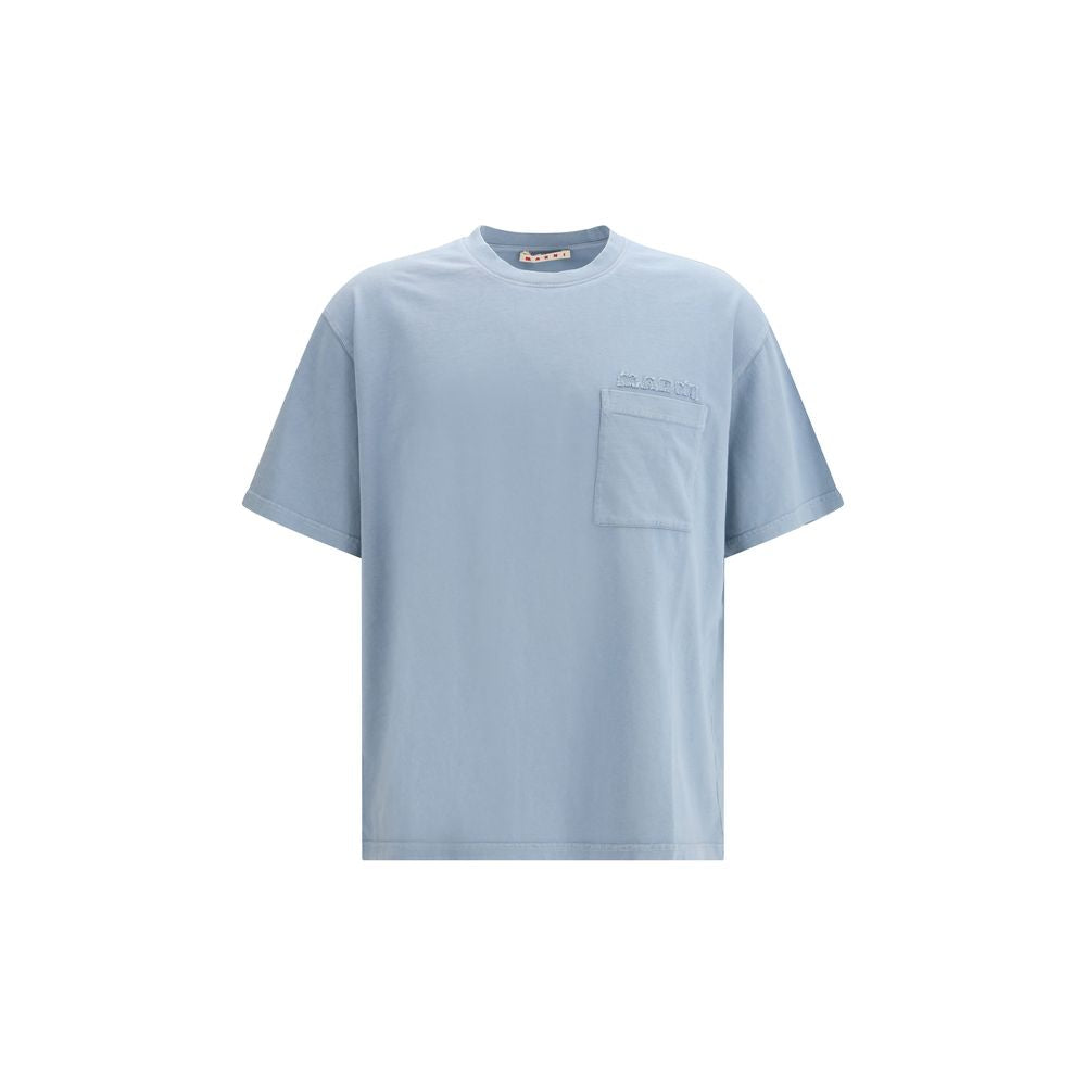 Blue Cotton T-Shirt