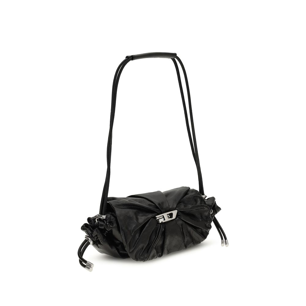 Black Calf Leather Bos Taurus Shoulder Bag