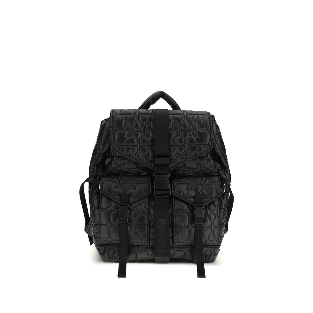 Black Polyamide Backpack