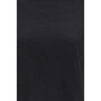 Black Cotton Long Sleeve T-Shirt