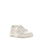 Beige Rubber Low Top Sneakers