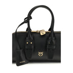 Black Calf Leather Bos Taurus Handbag