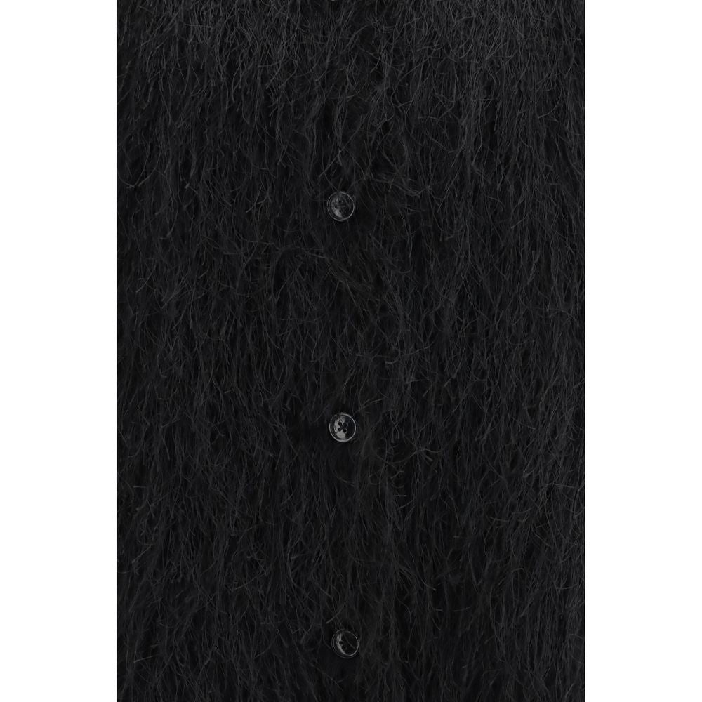 Black Polyester Coat