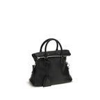 Black Calf Leather Bos Taurus Handbag