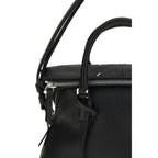 Black Calf Leather Bos Taurus Handbag