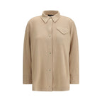 Beige Wool Shirt