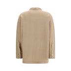 Beige Wool Shirt