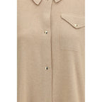 Beige Wool Shirt