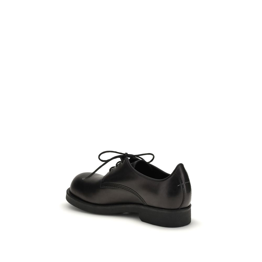 Black Calf Leather Bos Taurus Oxfords And Derbies