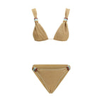 Gold Polyamide Bikini