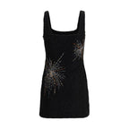 Black Nylon Casual Dress