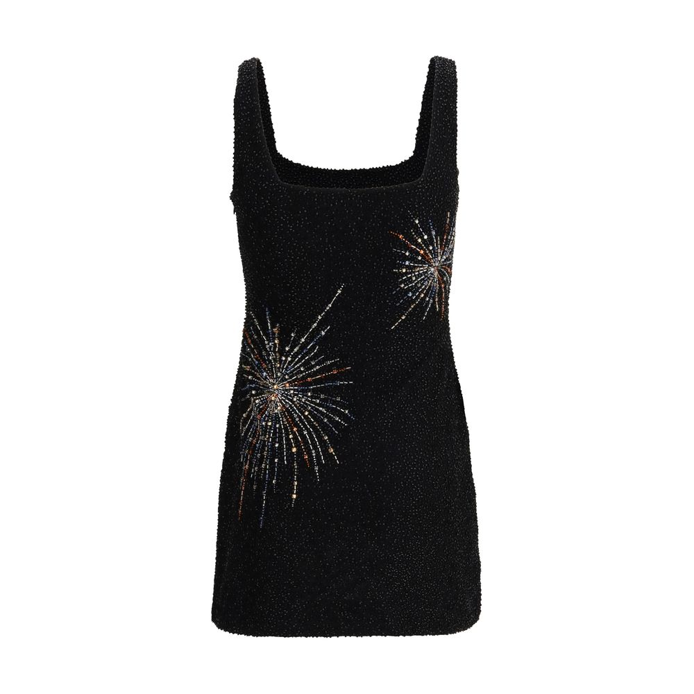 Black Nylon Casual Dress