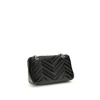 Black Calf Leather Bos Taurus Shoulder Bag