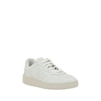 White Other Fibres Low Top Sneakers