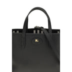 Sac à bandoulière en cuir de veau noir Bos Taurus