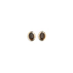 Gold Brass Earrings