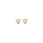 Gold Brass Earrings