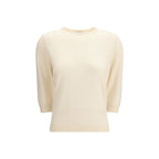 Beige Cashmere Cashmere Sweater
