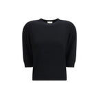 Black Cashmere Sweatshirt