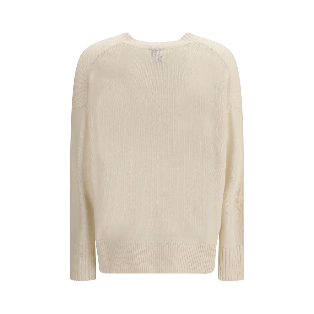 Beige Cashmere Cashmere Sweater