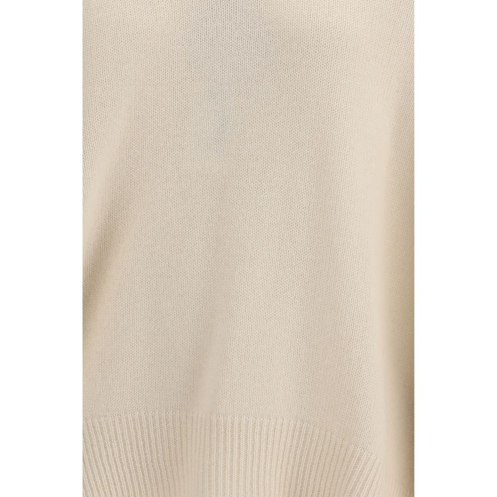 Beige Cashmere Cashmere Sweater