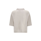 Beige Cashmere Polo Shirt