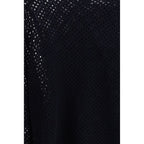 Blue Fleece Wool Sweatshirt