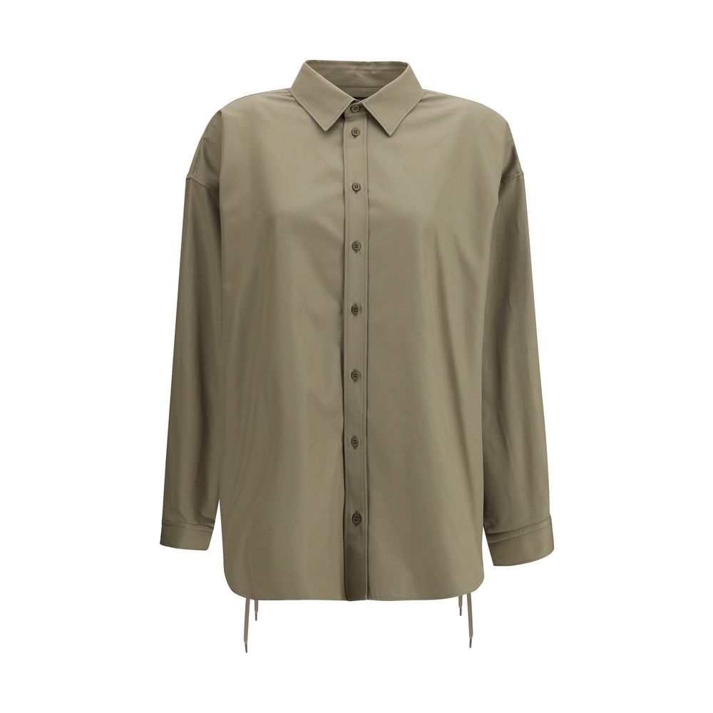 Beige Cotton Shirt