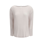 White Cashmere Cashmere Sweater