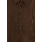 Brown Cashmere Sweatshirt