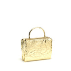 Gold Calf Leather Bos Taurus Handbag