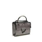 Black Calf Leather Bos Taurus Handbag