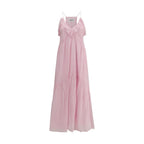 Multicolor Cotton Casual Dress