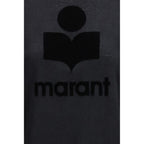 Black Linen Sweatshirt