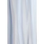 Blue Viscose Long Skirt