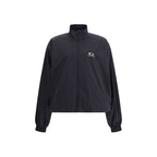 Black Polyester Shell Jacket