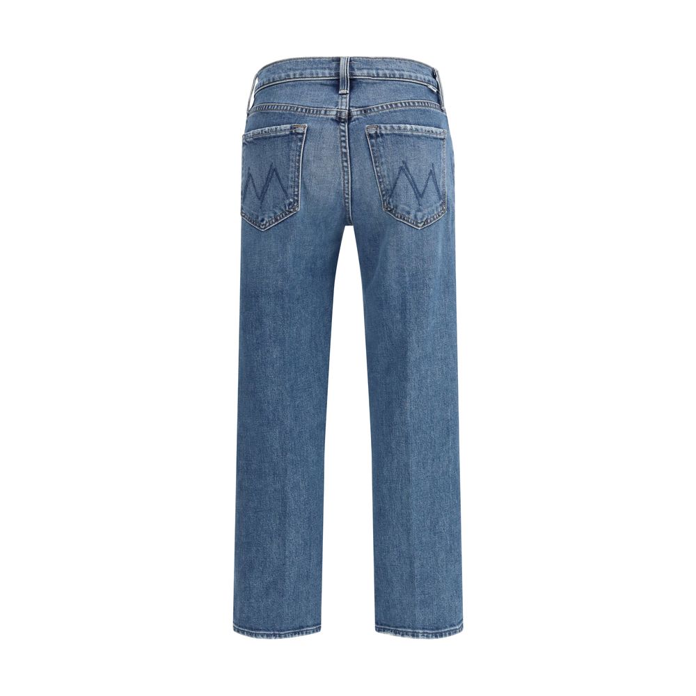 Blue Cotton Relaxed Fit Jeans