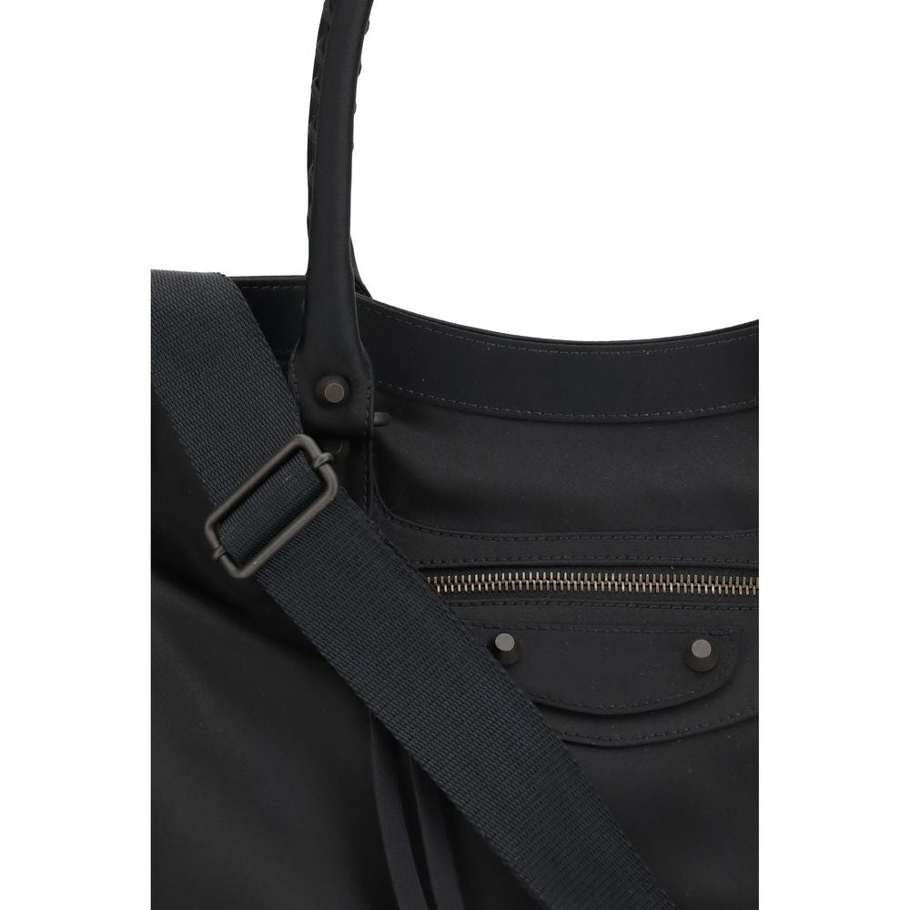 Black Polyamide Handbag